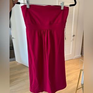 Susana Monaco pink tube top size M, NWT